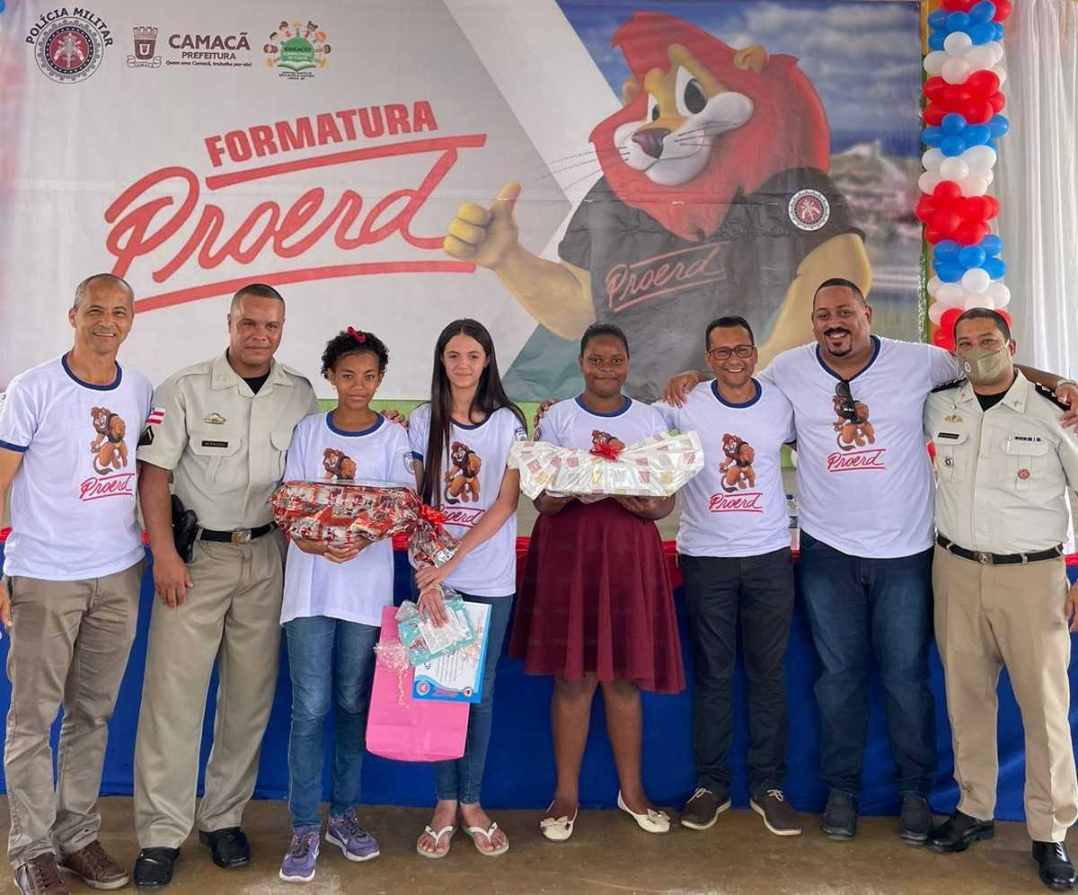 Camacã: Prefeitura e PM realizam encerramento do PROERD 
